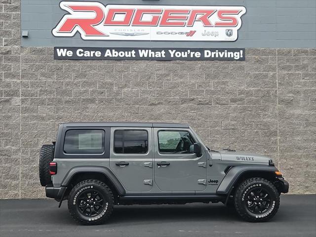 used 2021 Jeep Wrangler Unlimited car, priced at $36,995