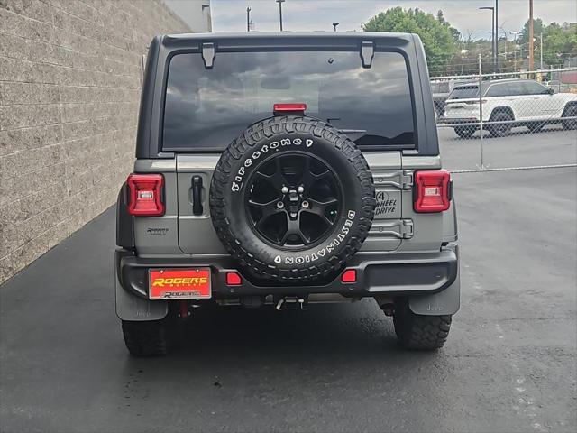 used 2021 Jeep Wrangler Unlimited car, priced at $36,995