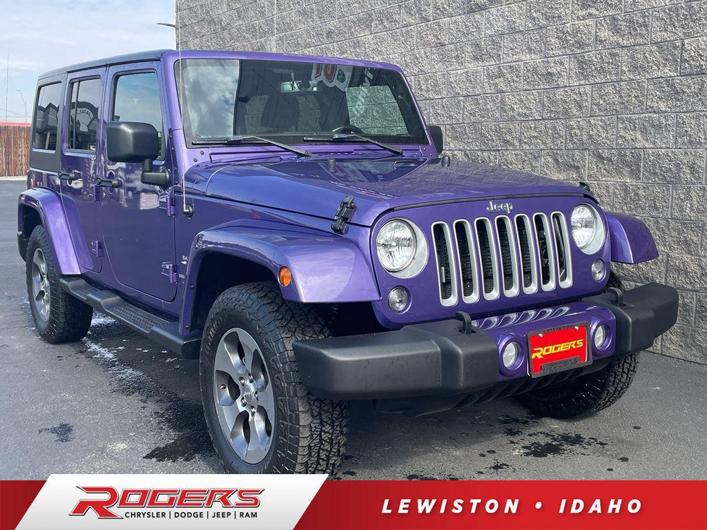 used 2018 Jeep Wrangler JK Unlimited car, priced at $27,495