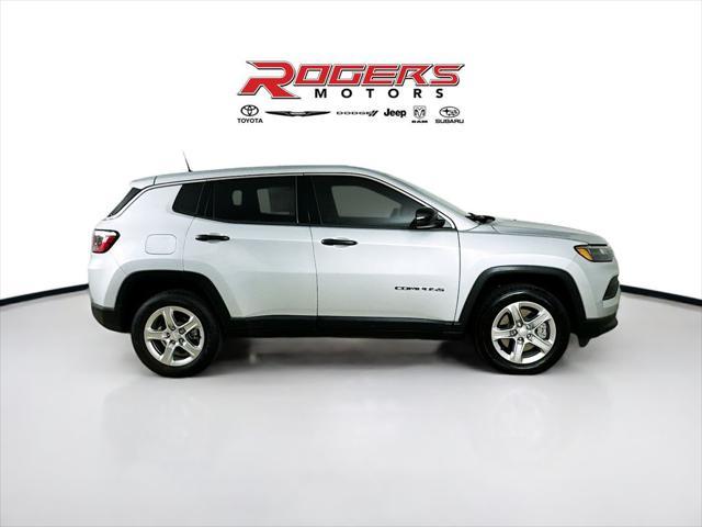 used 2024 Jeep Compass car, priced at $26,995