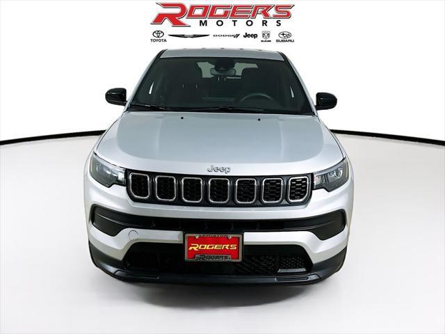 used 2024 Jeep Compass car, priced at $26,995