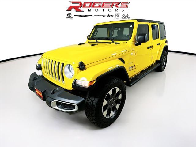 used 2021 Jeep Wrangler Unlimited car, priced at $35,995