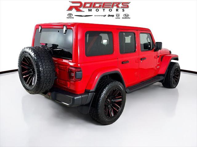 used 2021 Jeep Wrangler Unlimited car, priced at $35,995