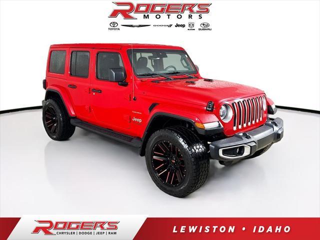 used 2021 Jeep Wrangler Unlimited car, priced at $35,995