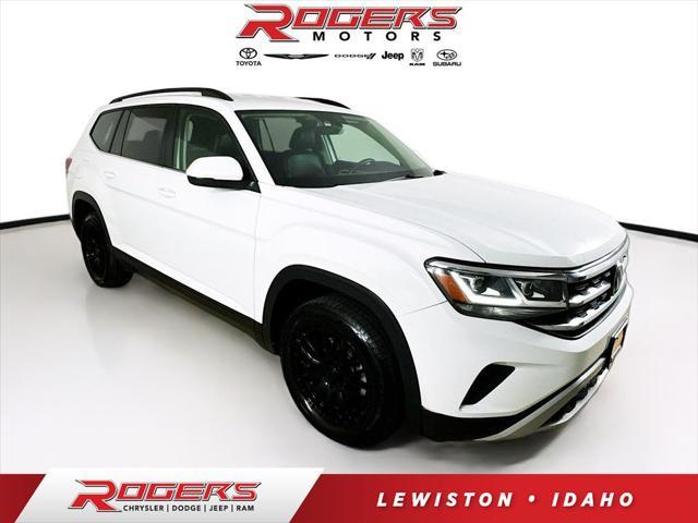 used 2021 Volkswagen Atlas car, priced at $24,995