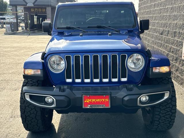 used 2018 Jeep Wrangler Unlimited car, priced at $35,995