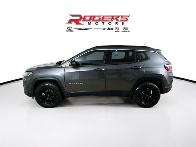 used 2022 Jeep Compass car, priced at $21,495