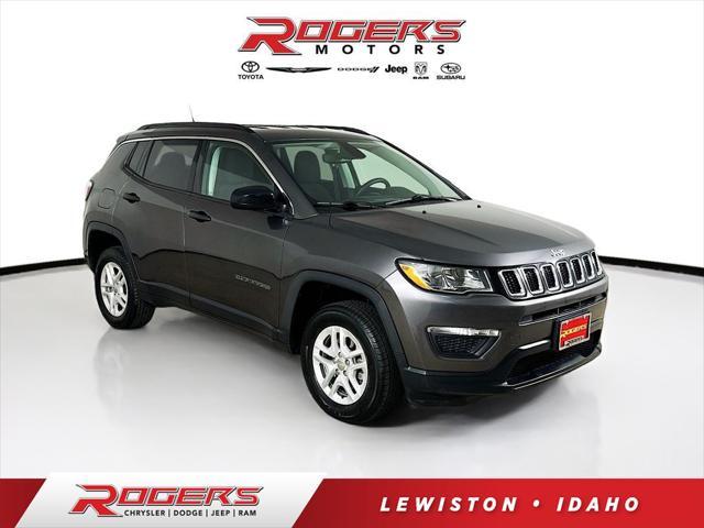 used 2021 Jeep Compass car, priced at $17,995