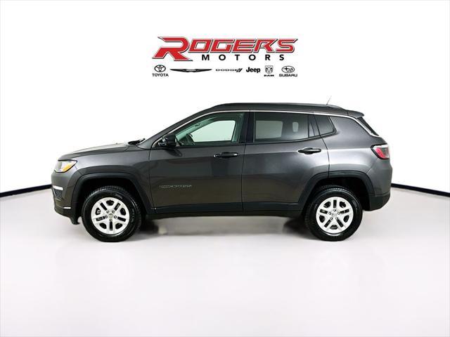 used 2021 Jeep Compass car, priced at $17,995