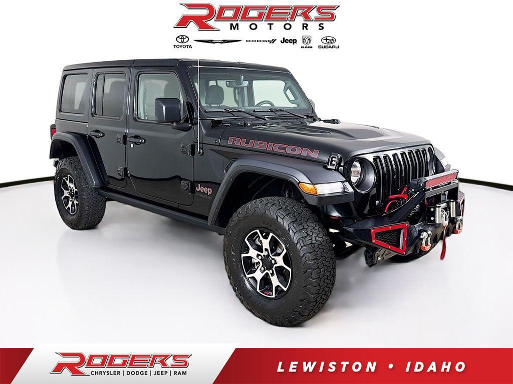 used 2022 Jeep Wrangler Unlimited car, priced at $43,995