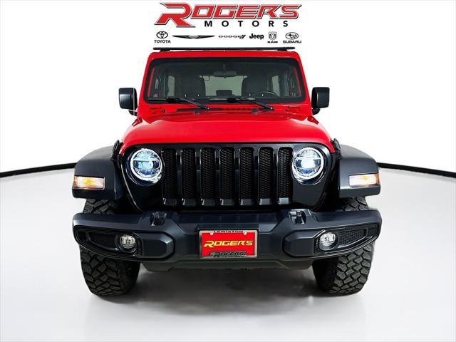 used 2021 Jeep Wrangler Unlimited car, priced at $33,995