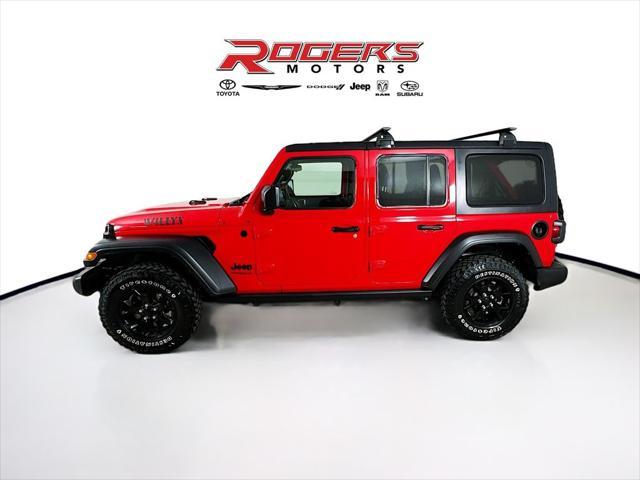 used 2021 Jeep Wrangler Unlimited car, priced at $36,995