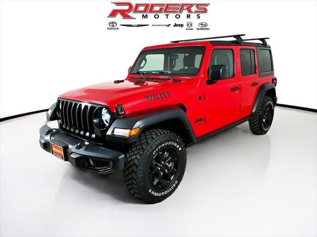 used 2021 Jeep Wrangler Unlimited car, priced at $36,995