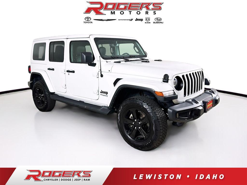 used 2021 Jeep Wrangler Unlimited car, priced at $42,999
