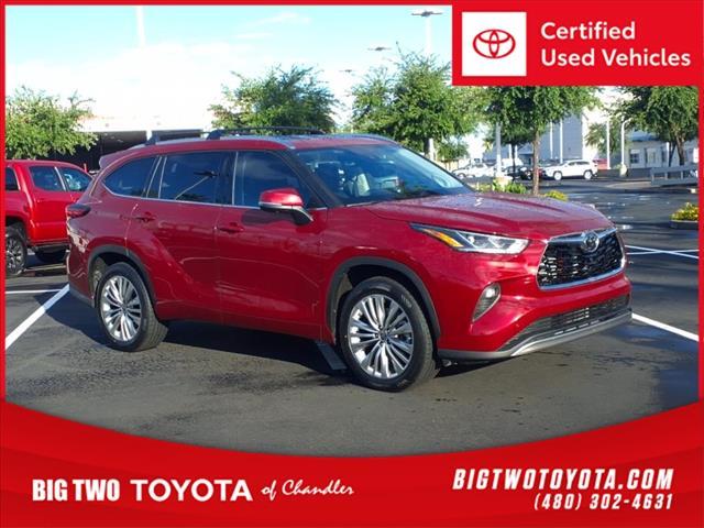used 2023 Toyota Highlander car, priced at $47,877