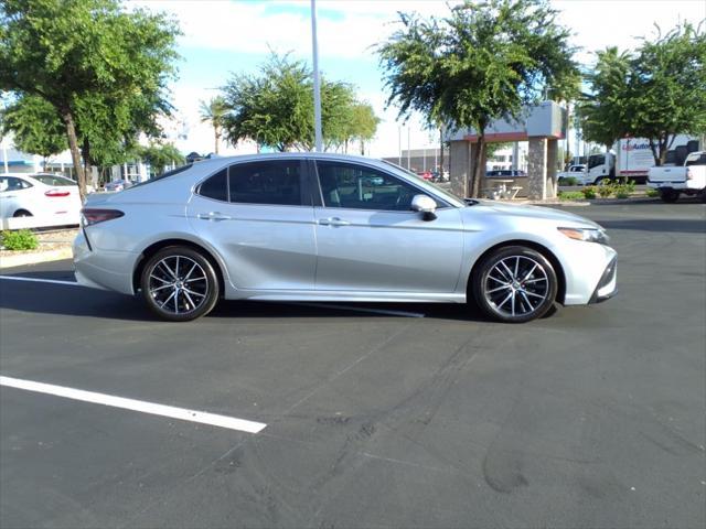 used 2021 Toyota Camry car, priced at $20,987