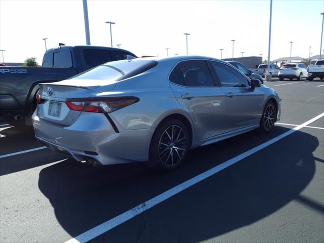 used 2021 Toyota Camry car, priced at $20,987