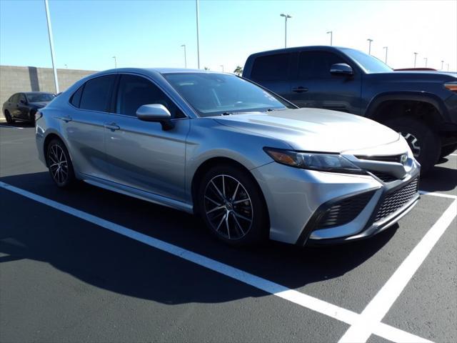 used 2021 Toyota Camry car, priced at $20,987