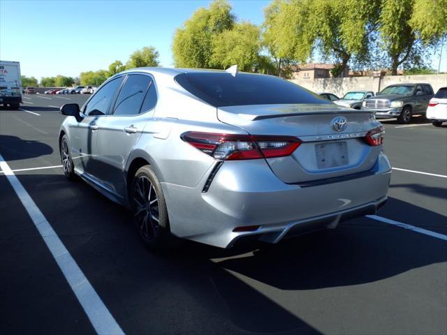 used 2021 Toyota Camry car, priced at $20,987