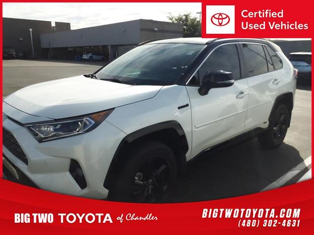 used 2021 Toyota RAV4 Hybrid car, priced at $35,259