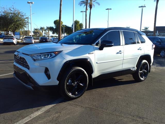 used 2021 Toyota RAV4 Hybrid car, priced at $35,259