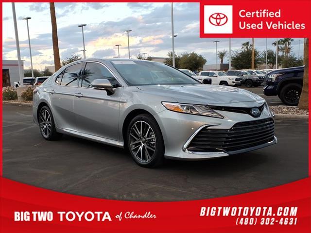 used 2021 Toyota Camry Hybrid car, priced at $31,978