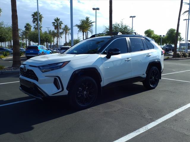 used 2022 Toyota RAV4 Hybrid car, priced at $39,907