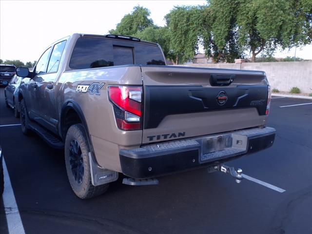 used 2021 Nissan Titan car, priced at $36,905