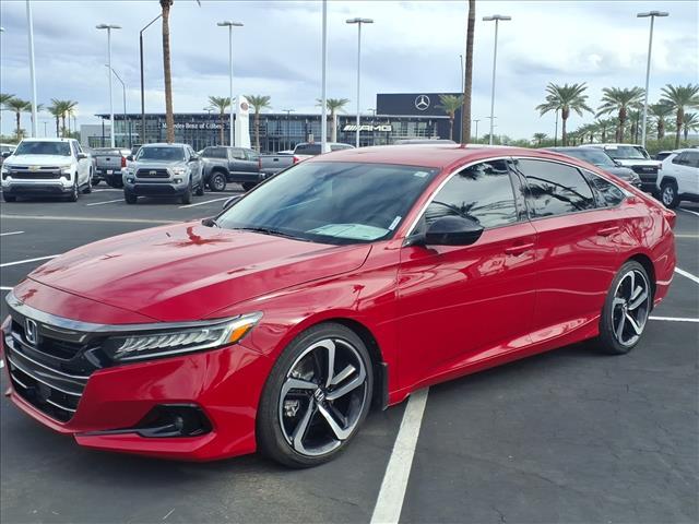 used 2021 Honda Accord car, priced at $22,940