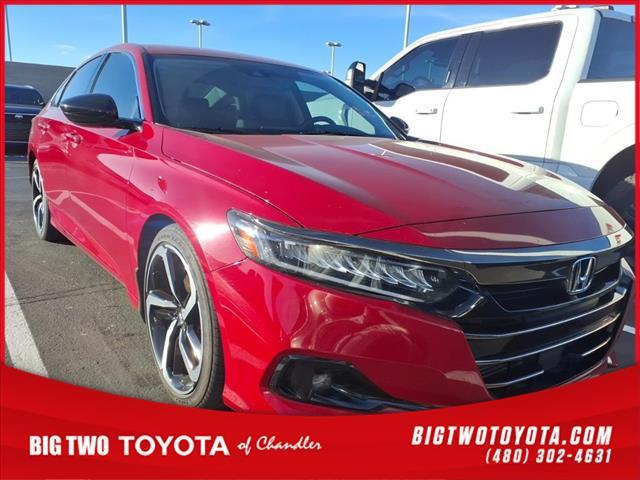 used 2021 Honda Accord car, priced at $22,940