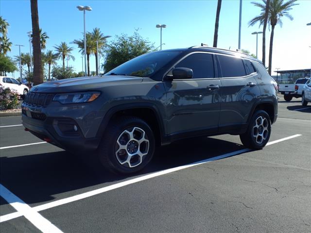 used 2022 Jeep Compass car, priced at $24,006