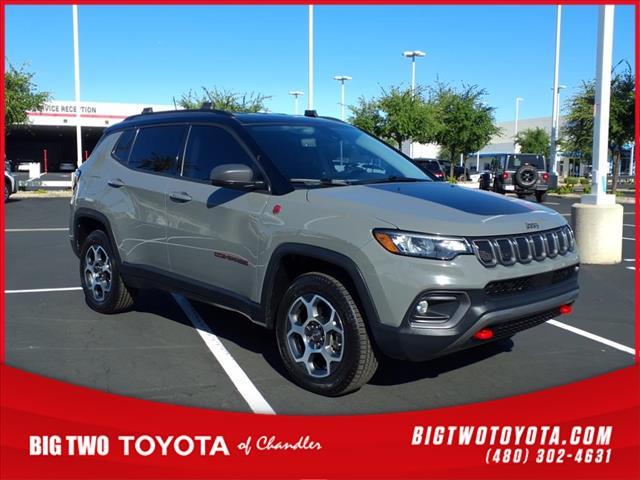 used 2022 Jeep Compass car, priced at $24,006