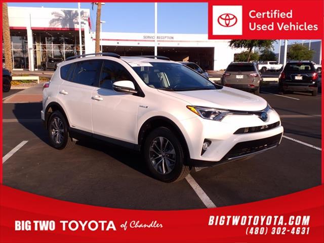 used 2018 Toyota RAV4 Hybrid car, priced at $24,877