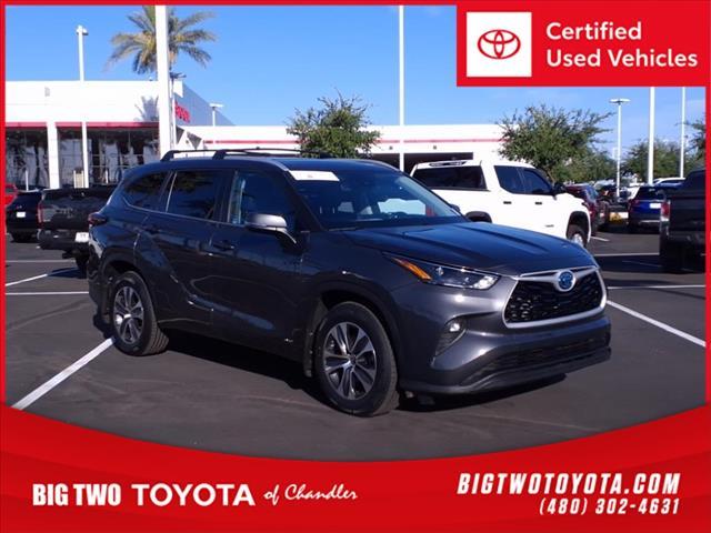 used 2024 Toyota Highlander Hybrid car, priced at $50,979