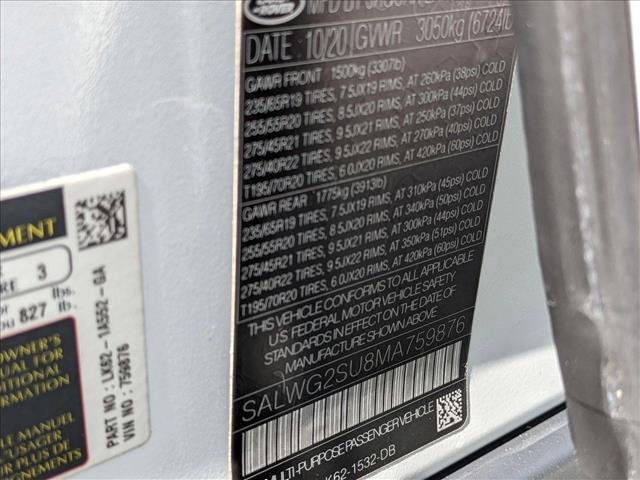 used 2021 Land Rover Range Rover Sport car, priced at $36,895