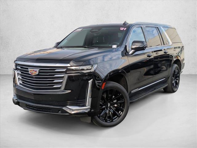 used 2021 Cadillac Escalade ESV car, priced at $62,865