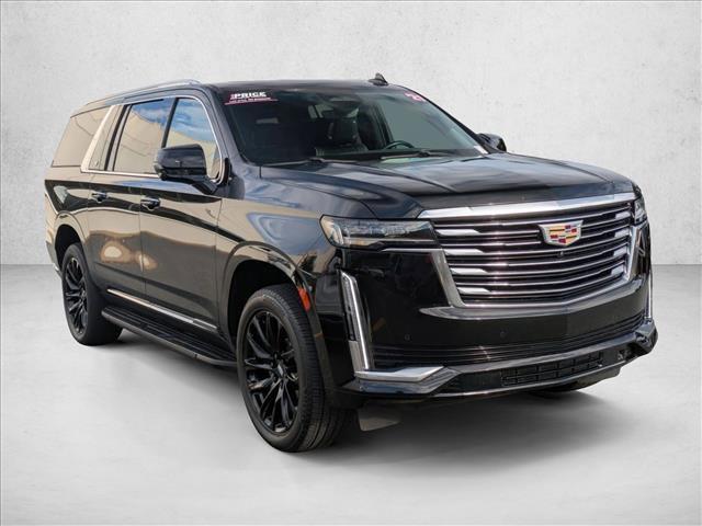 used 2021 Cadillac Escalade ESV car, priced at $62,865