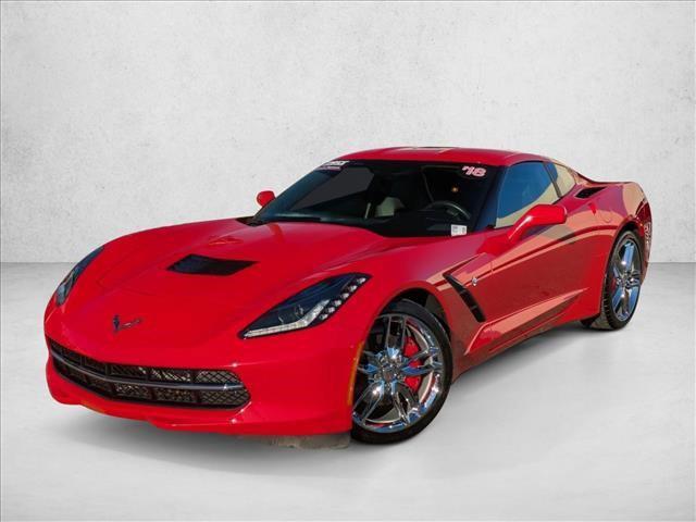 used 2018 Chevrolet Corvette car, priced at $49,456