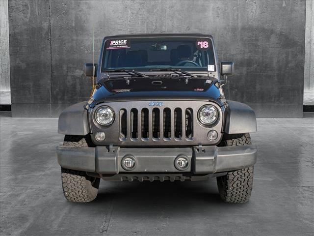 used 2018 Jeep Wrangler JK car, priced at $29,910