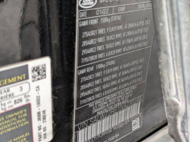 used 2022 Land Rover Range Rover Sport car, priced at $78,881