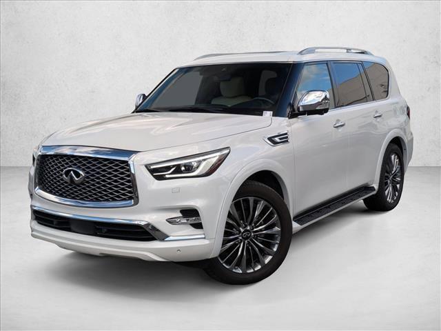 used 2021 INFINITI QX80 car, priced at $33,485