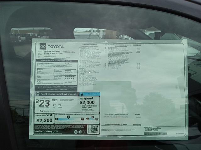 new 2025 Toyota Tacoma car, priced at $58,009