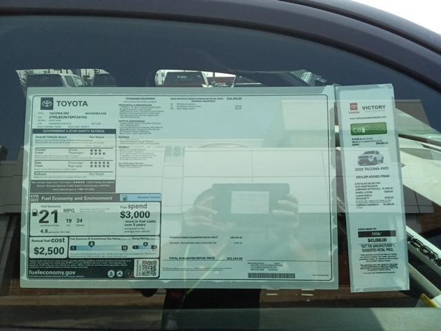 new 2025 Toyota Tacoma car, priced at $42,344