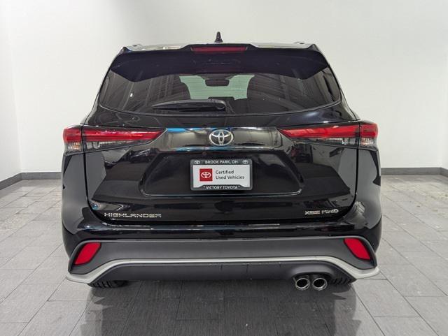 used 2022 Toyota Highlander car, priced at $42,446