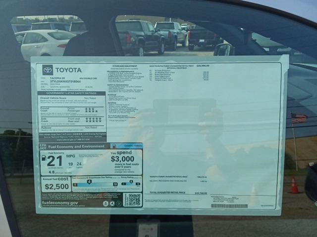 new 2025 Toyota Tacoma car, priced at $39,768