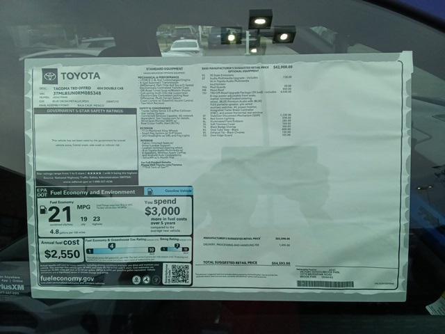 new 2024 Toyota Tacoma car, priced at $54,593