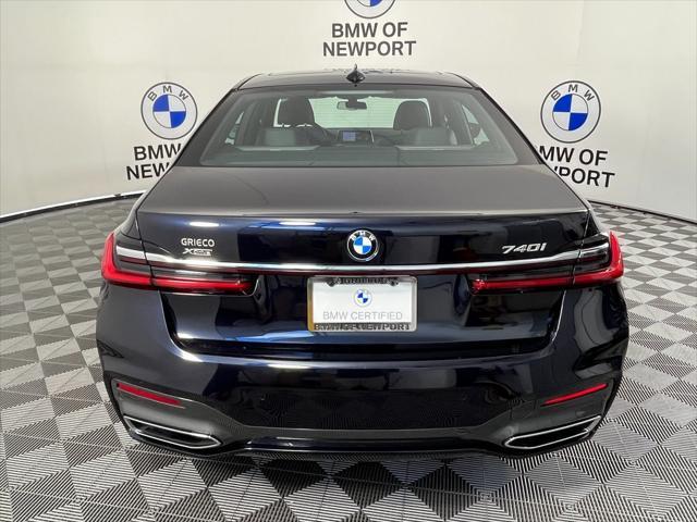 used 2022 BMW 740 car, priced at $51,995