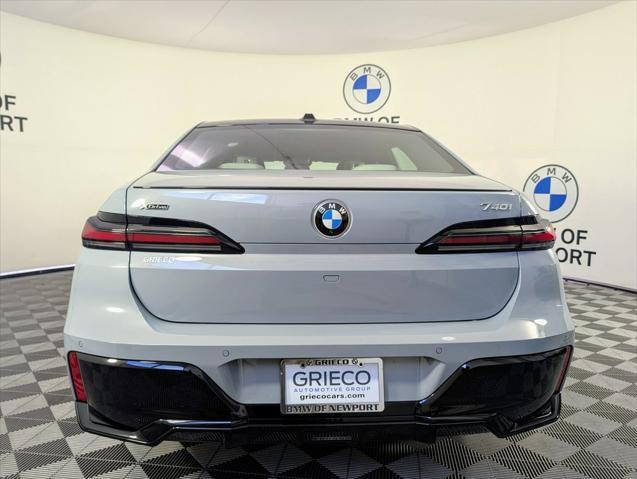 new 2025 BMW 740 car, priced at $108,705