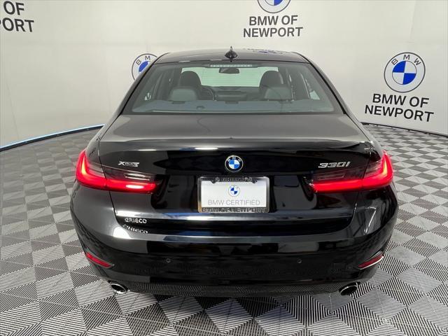 used 2021 BMW 330 car, priced at $28,696