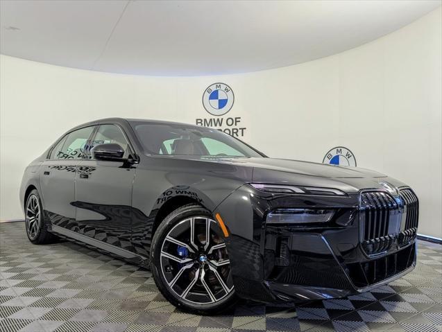 new 2025 BMW 740 car, priced at $109,405